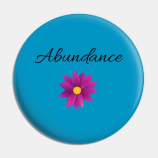 Abundance Pin