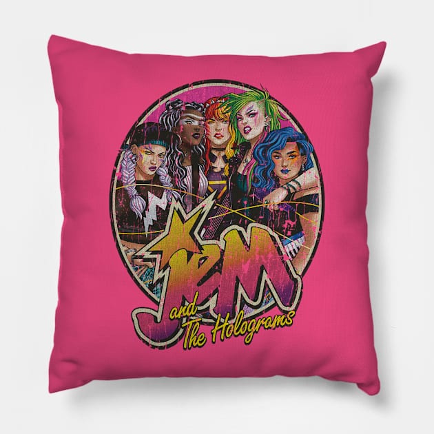 RETRO STYLE - Jem And The Holograms 2023 Pillow by MZ212