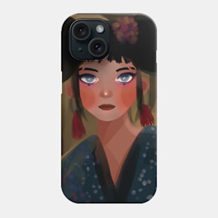 the girl Phone Case