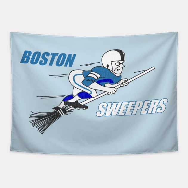 Defunct Boston Sweepers Football Tapestry by LocalZonly