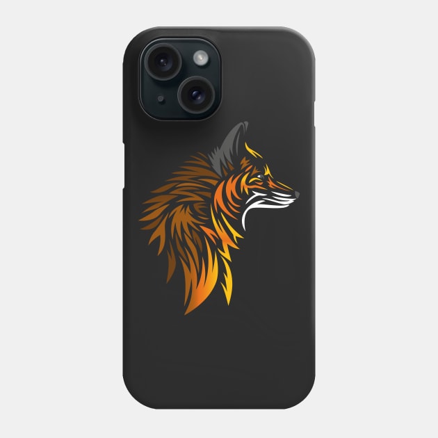 The Fox Phone Case by NeoNeTech