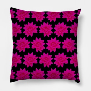 Bunch of Lotus Flowers Pillow