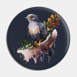 Cuckoo Bird On A Tree 3.0 Pin