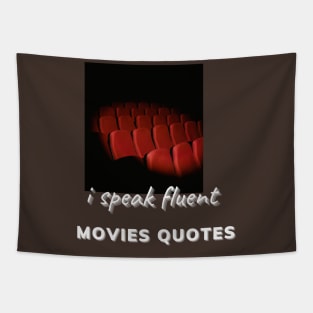 movies quotes shirt Tapestry