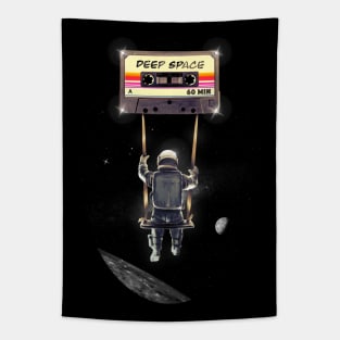 Deep Space Mix Tape Tapestry