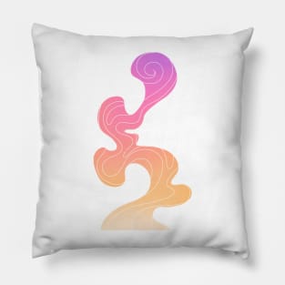 Sunset Smoke Pillow