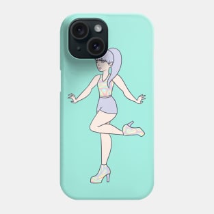 Holographic Girl Phone Case