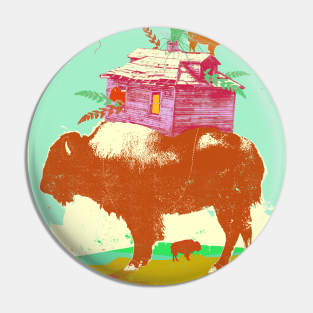 BUFFALO HOUSE Pin