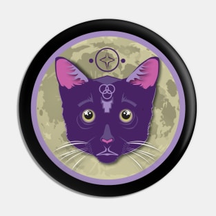 Black Cat Pin