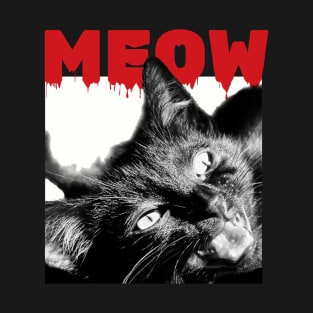 Scary Cat Movie Poster T-Shirt