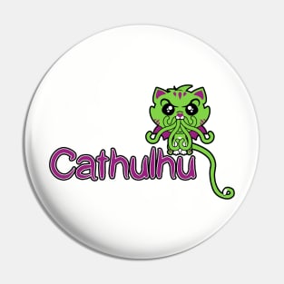 Cathulhu (Lovecraft Loves Cats!) Pin