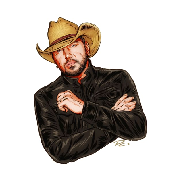 Jason Aldean - An illustration by Paul Cemmick by PLAYDIGITAL2020