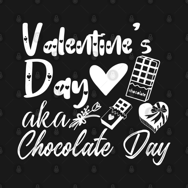 Valentine's Day aka Chocolate Day - Gift Idea for Chocolate Lovers and Chocoholics - by TypoSomething