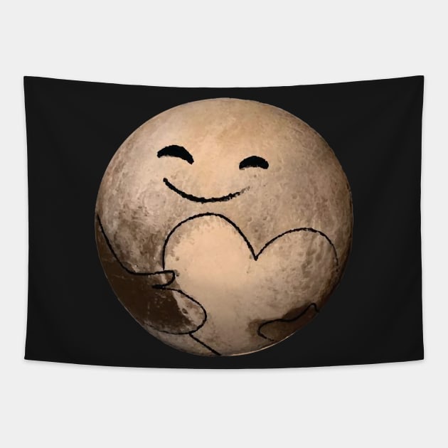 Love Pluto Tapestry by deancoledesign