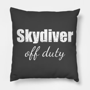 Skydiver off duty Pillow