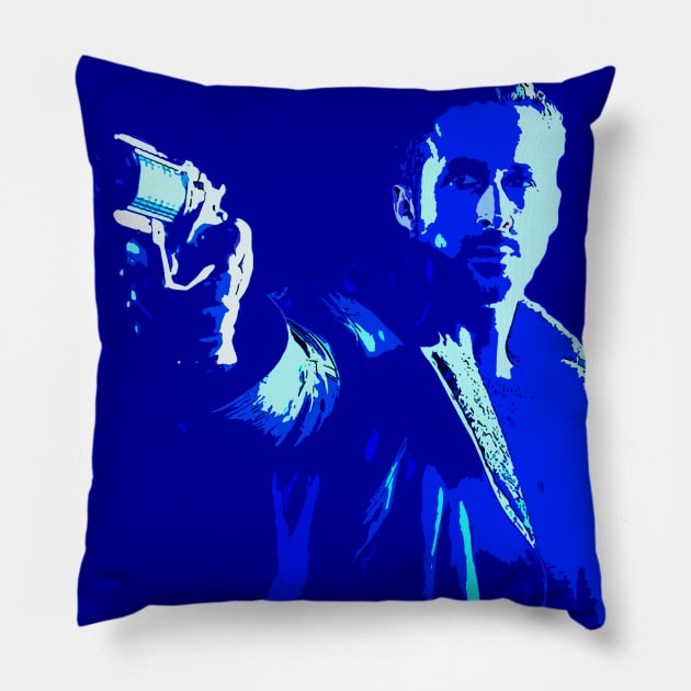 ryan gosling Pillow by oryan80