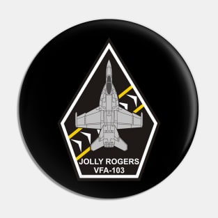 VFA-103 Jolly Rogers - F/A-18 Pin