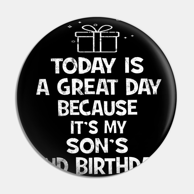 I Can T Keep Calm It S My Son S 2nd Birthday Boy Birthday Pin