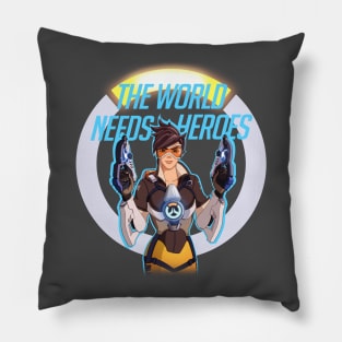 The World needs Heroes Pillow