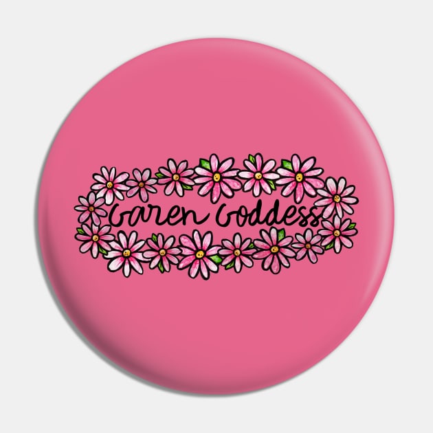 Garden Goddess Pin by bubbsnugg