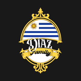 Diaz Family - Uruguay flag T-Shirt