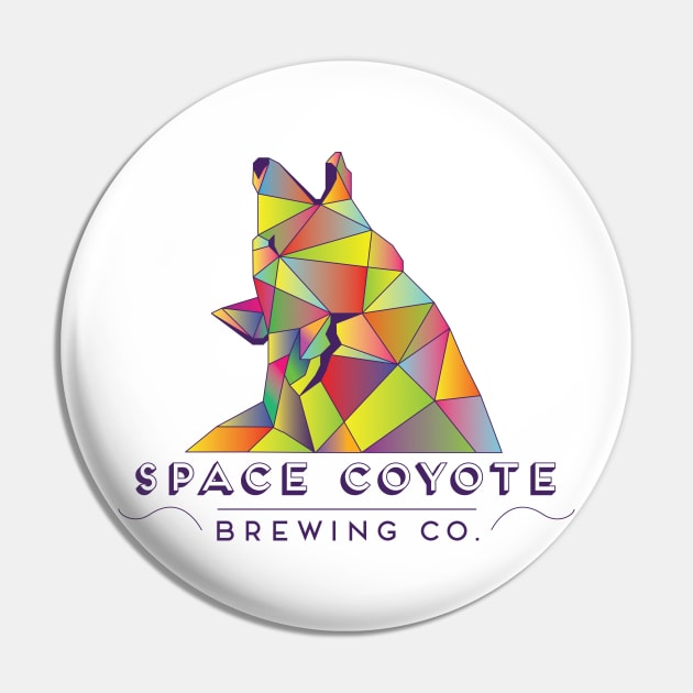 Space Coyote Brewing Company Pin by kvothewordslinger