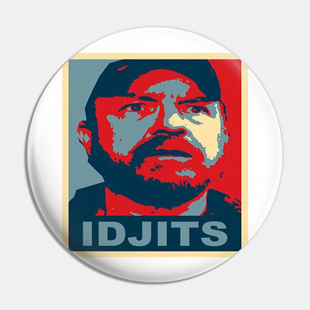 Bobby Singer Just Called You Idjits Pin by Erik Morningstar 