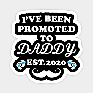 I have been promoted to Daddy 2020 Magnet