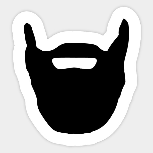 Beard Beard Sticker Teepublic