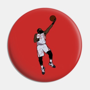 James Harden Lay - NBA Houston Rockets Pin