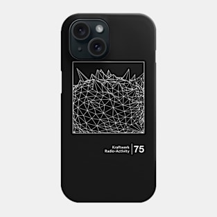 Radio-Activity - Minimalist Graphic Design Artwork Phone Case