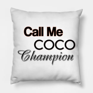 Coco gauff Pillow