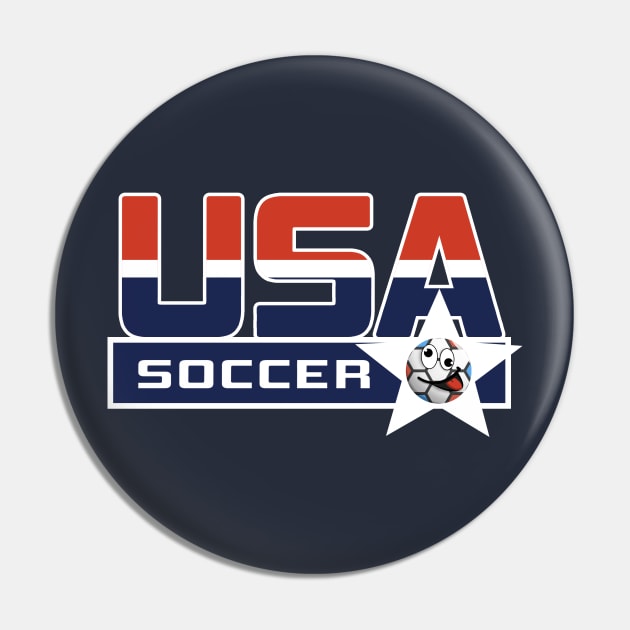 USA SOCCER Pin by BackupAllStars