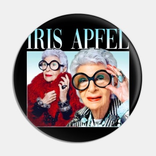 Iris Apfel, RIP Iris Apfel 1921 - 2024, Iris Apfel Rememberance, Iris Apfen Pin