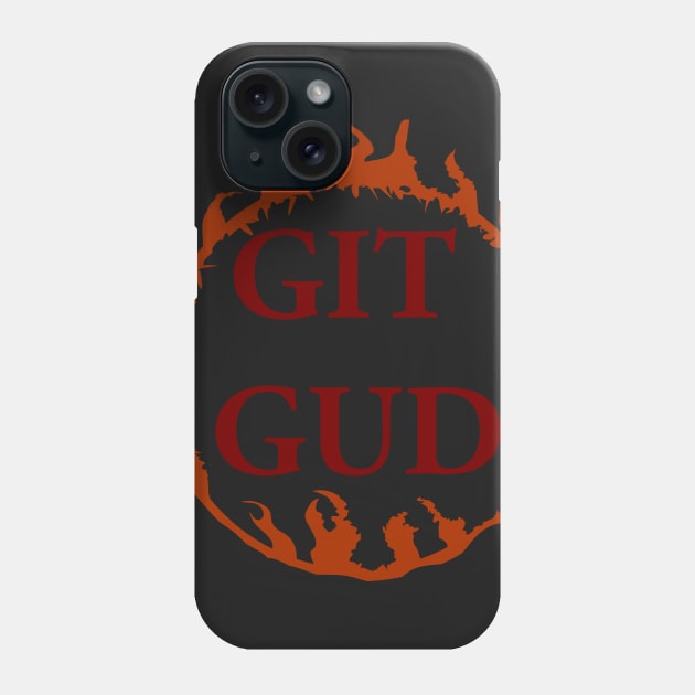 Git Gud Phone Case by raulchirai