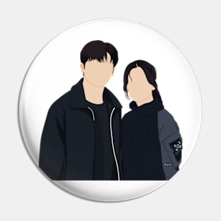 Happiness Drama Pin