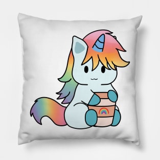 Unicorn Coffee Pillow