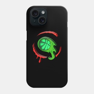 Basketball Fireball Christmas Tree Phone Case