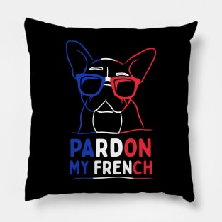 Pardon My French Pillow