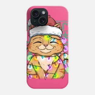 kitty fun christmas Phone Case