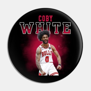 Coby White Pin