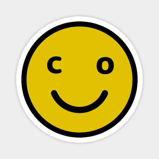 Colorado Smiley Face Magnet