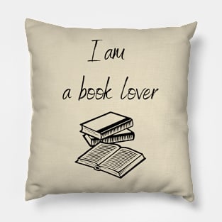 I am a book lover Pillow