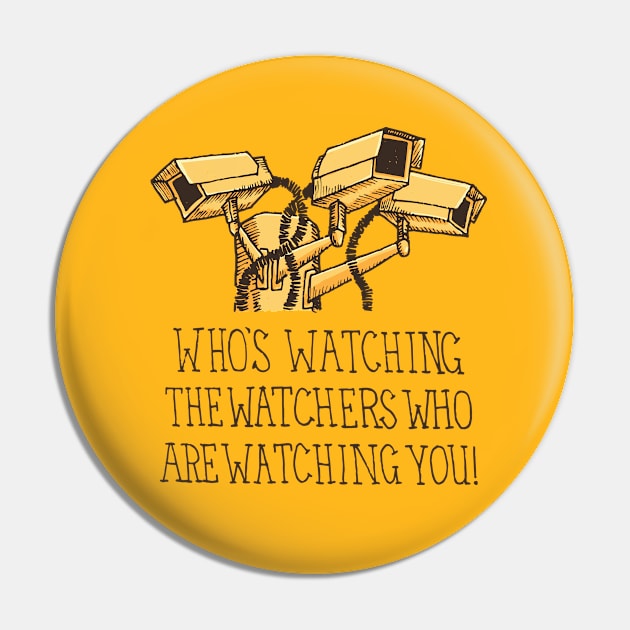 Surveillance Pin by Matt Andrews