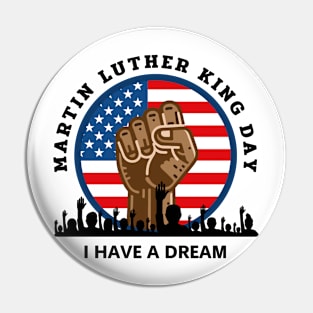 Unity and Dreams: A Tribute to MLK Pin