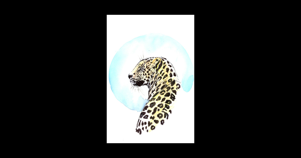 Glamour Leopard - Leopard - Sticker | TeePublic