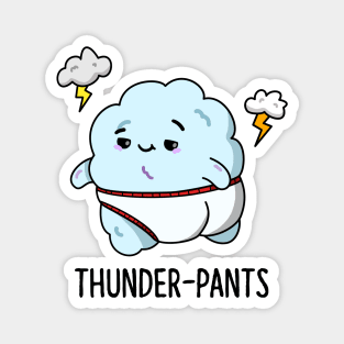 Thunderpants Cute Fart Cloud Pun Magnet