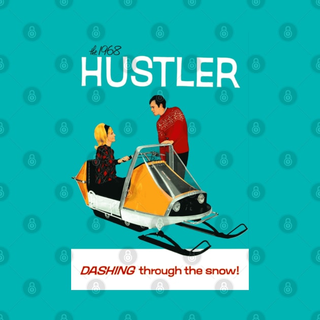 Hustler Snowmobile by Midcenturydave