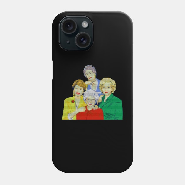 The Golden Girls Christmas Phone Case by Liar Manifesto
