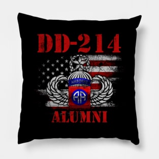 DD-214 US Army 82nd AIRBORNE Division Alumni - Veterans Day Gift Pillow